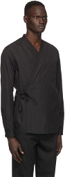 3.1 Phillip Lim Black Kimono Shirt