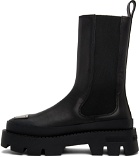 MISBHV Black 'The 2000' Chelsea Boots