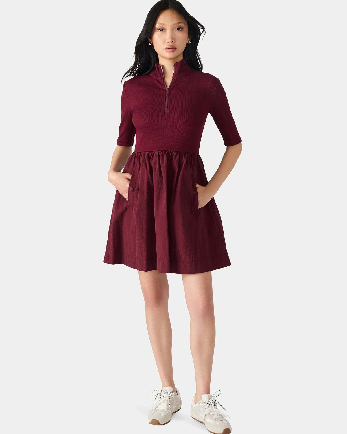 Steve Madden Berlina Dress in Wine