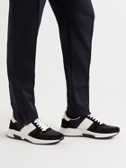 TOM FORD - Jagga Leather-Trimmed Nylon and Suede Sneakers - Black
