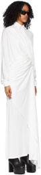 Hood by Air White Jersey Dress
