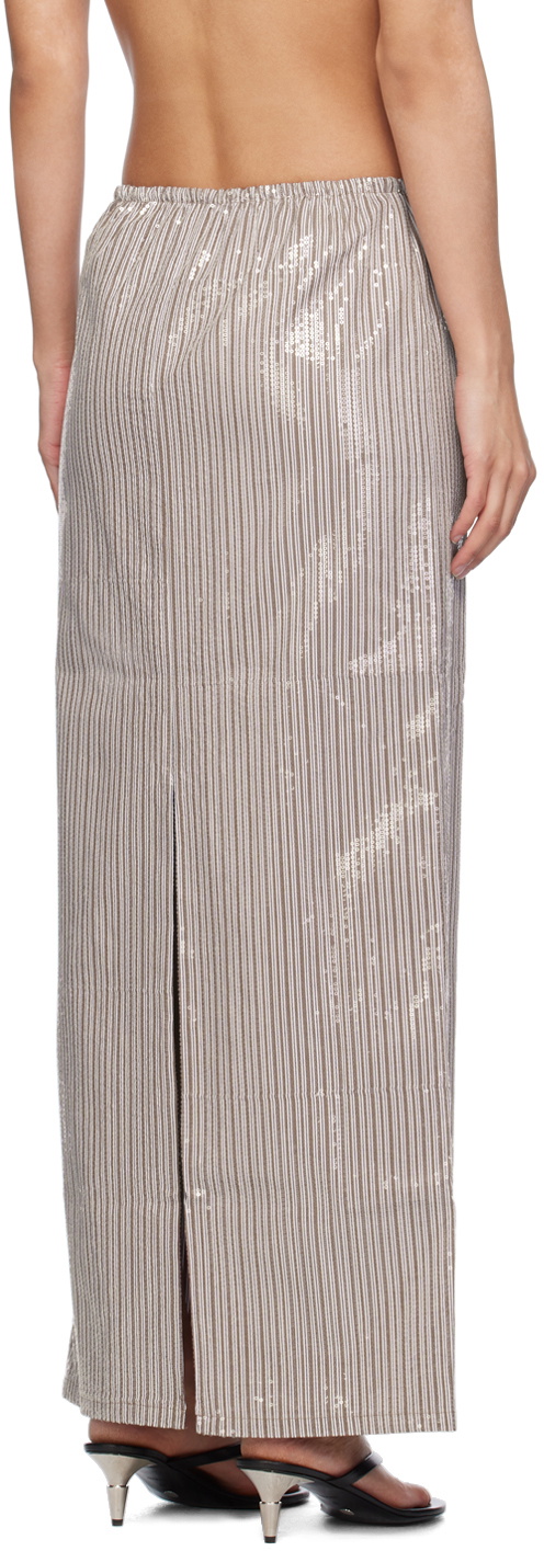 Saks Potts Brown Livia Maxi Skirt
