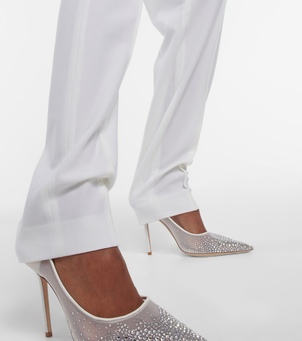 Bridal tulle tights in white - Nensi Dojaka