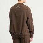 Adidas Men's x Entire Studios ZNE Half Zip Woven Sweatshirt in Dust Cargo