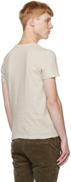 Remi Relief Beige Printed T-Shirt