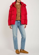 Polo Ralph Lauren Logo-embroidered Padded Shell Jacket Red