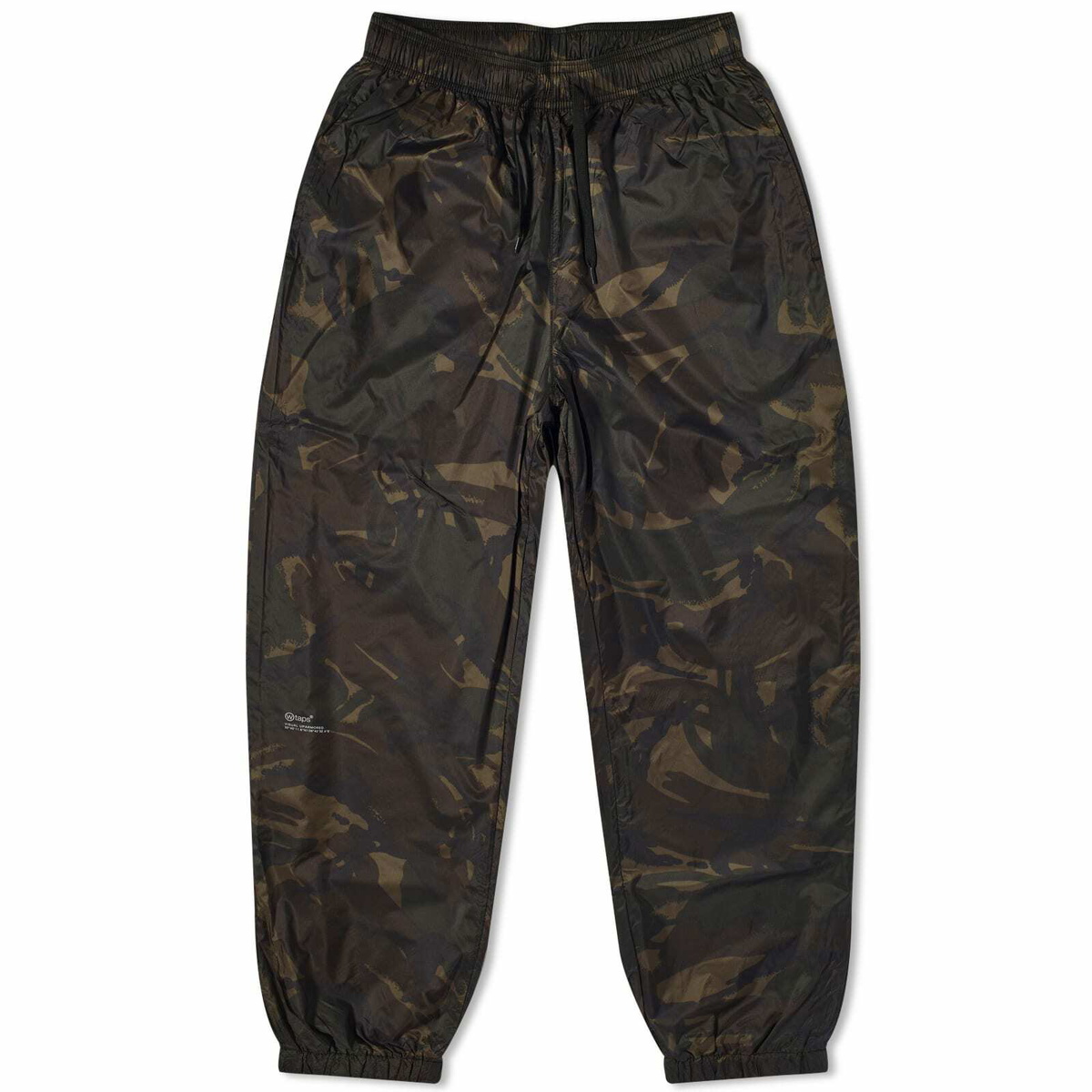 WTAPS - Tapered Logo-Appliquéd Nylon Track Pants - Green WTAPS