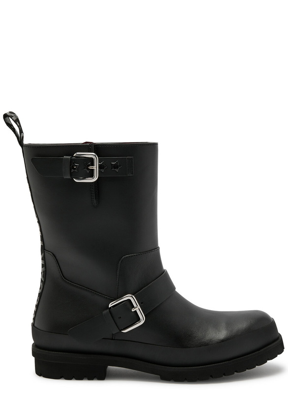 Photo: Stella Mccartney Trace Faux Leather Ankle Boots Black