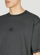 Stone Island - Compass Embroidery T-Shirt in Grey