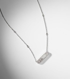 Messika Baby Move 18kt white gold necklace with diamonds