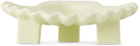 Los Objetos Decorativos Green Seashell Plate