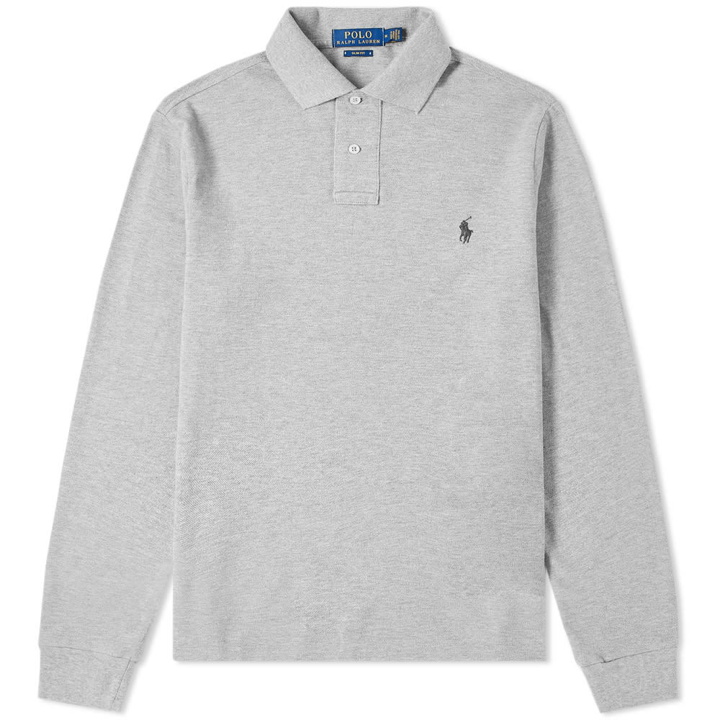 Photo: Polo Ralph Lauren Long Sleeve Slim Fit Polo