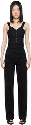 Ann Demeulemeester Black Aiko Waistcoat Camisole