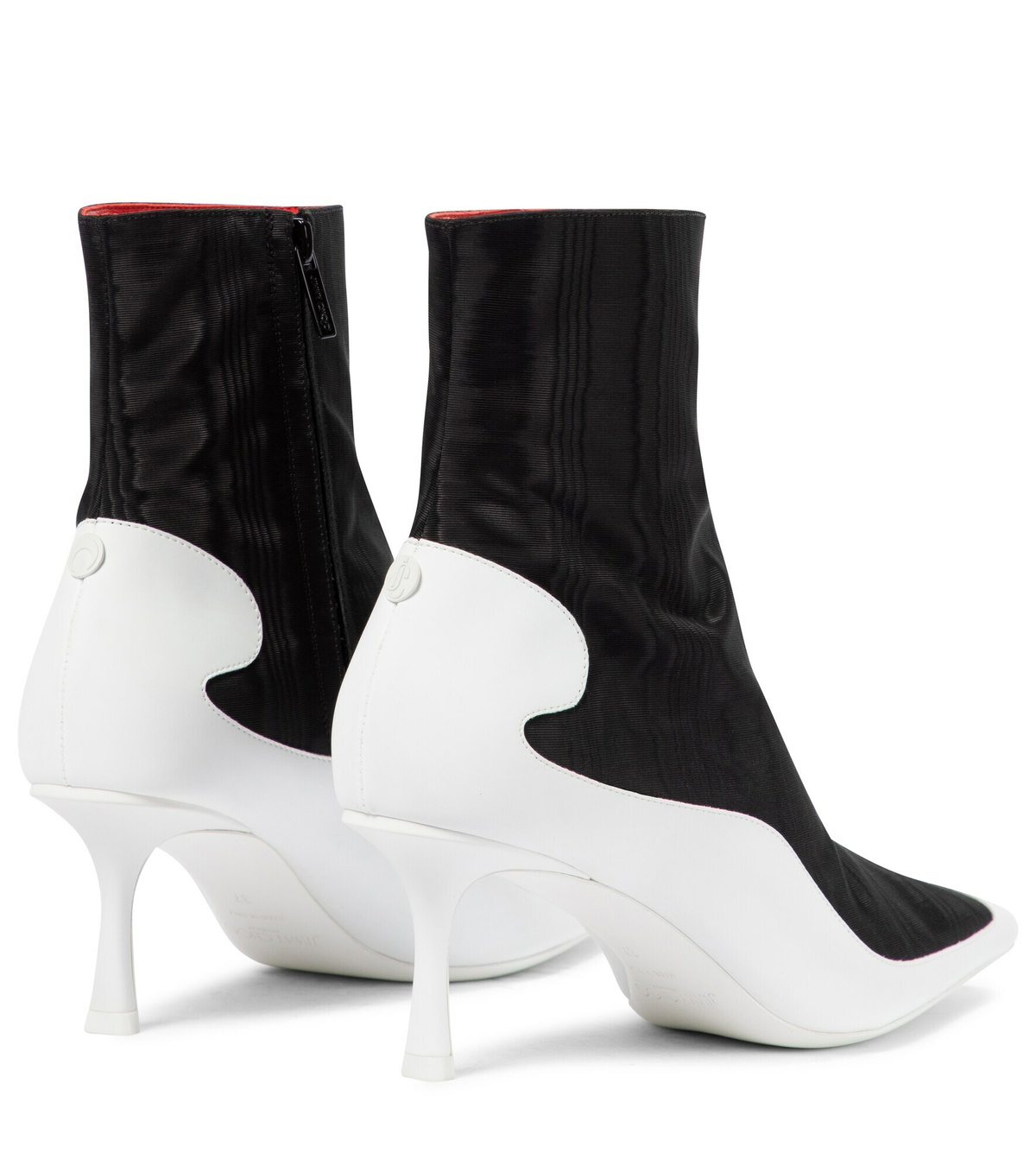 Jimmy Choo - x Marine Serre moiré ankle boots Jimmy Choo