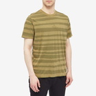 Paul Smith Men's Zebra Striped T-Shirt in Light Green