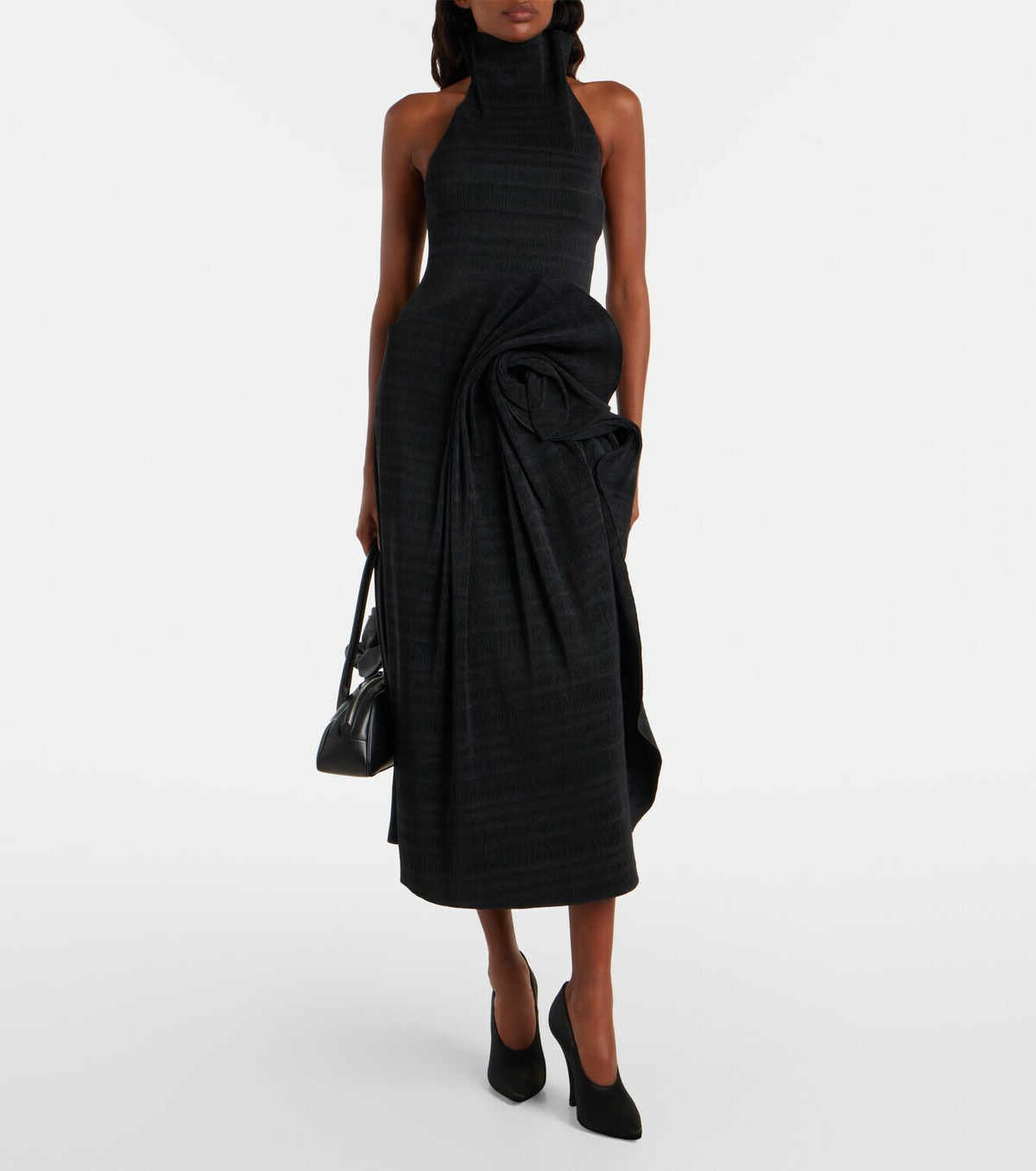 Magda Butrym Gathered midi skirt