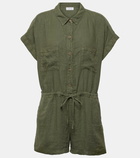 Velvet Clare linen romper