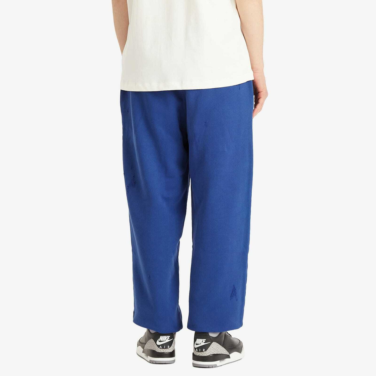 Air Jordan Men's Rair Air Pullover Fleece Pant in Deep Royal