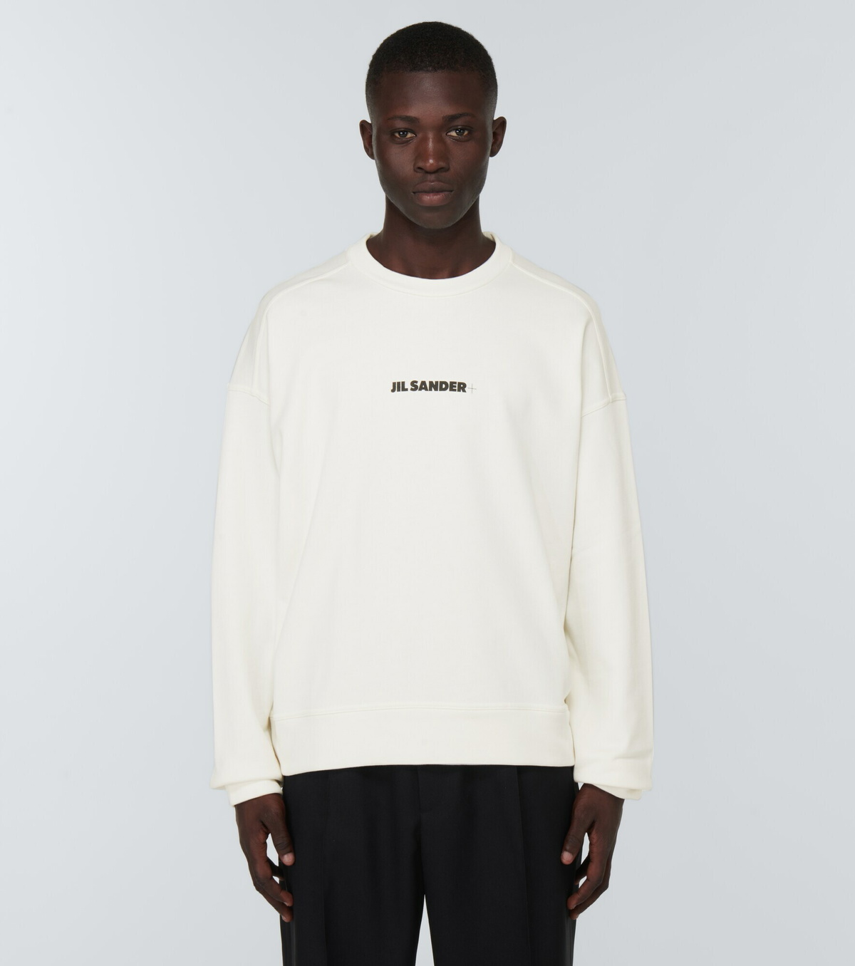 Jil Sander - Logo cotton sweatshirt Jil Sander