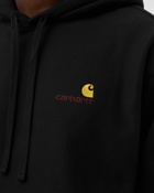 Carhartt Wip American Script Hoodie Black - Mens - Hoodies