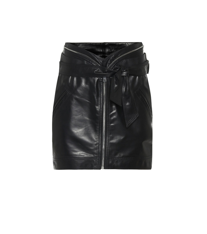 Photo: Rta - Suri leather miniskirt
