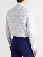 Etro - Paisley-Print Stretch Cotton-Poplin Shirt - White