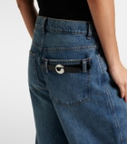 Coperni Denim Bermuda shorts