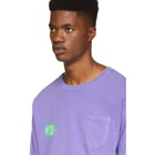 Noah NYC Purple Pretty Logo T-Shirt