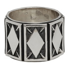 Emanuele Bicocchi Silver Rhombus Ring