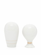 Jonathan Adler White Porcelain Mrs Muse And Mr Muse Shakers