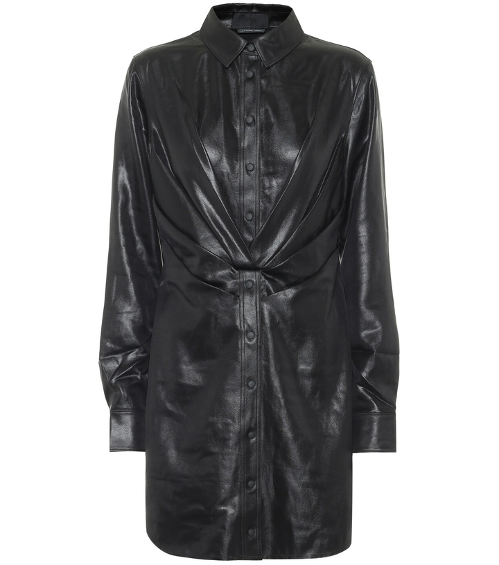 Photo: Rta - Vivienne faux leather minidress