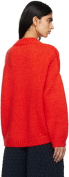 Cordera Orange Crewneck Sweater