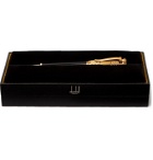 Dunhill - Sentryman Resin and Gold-Tone Rollerball Pen - Gold