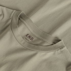END. Worn Established T-shirt in Khaki