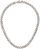 Emanuele Bicocchi Silver Sharp Link Necklace