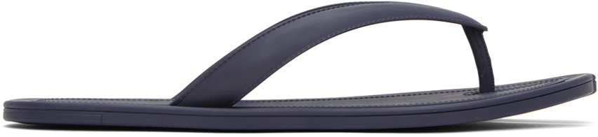 Maison Margiela Navy Tabi Flip Flops Maison Margiela