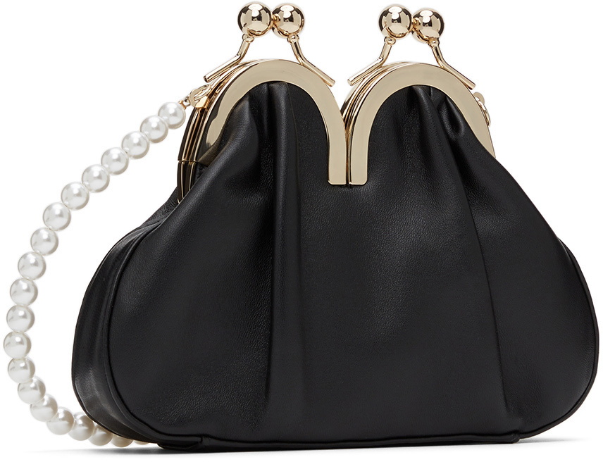 Simone Rocha Black Mini Double Curve Shoulder Bag Simone Rocha