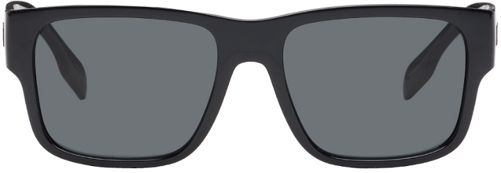 Photo: Burberry Black Rectangular Sunglasses