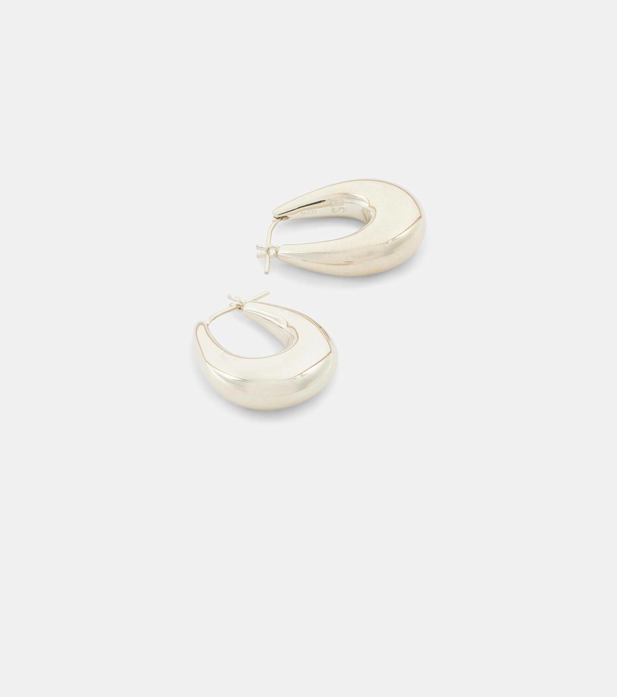 Sophie Buhai Etruscan Large sterling silver hoop earrings Sophie Buhai
