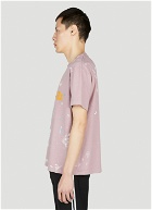 Gallery Dept. - Psychology Ed Paint Splatter T-Shirt in Purple
