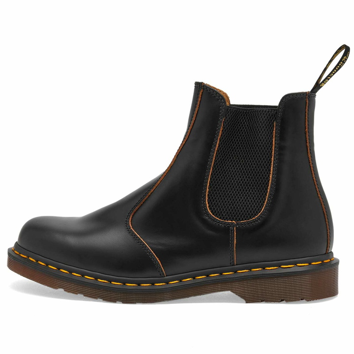 Photo: Dr. Martens Men's Vintage 2976 Chelsea Boot - Made in England in Vintage Black Quilon