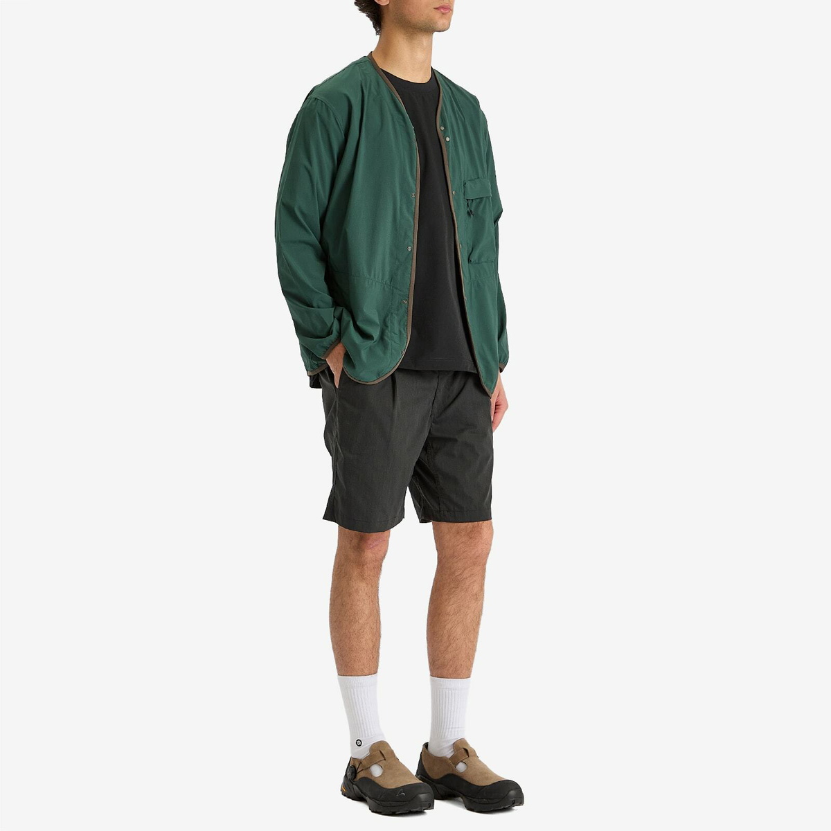 NANGA Men's Excursion Cardigan in Green