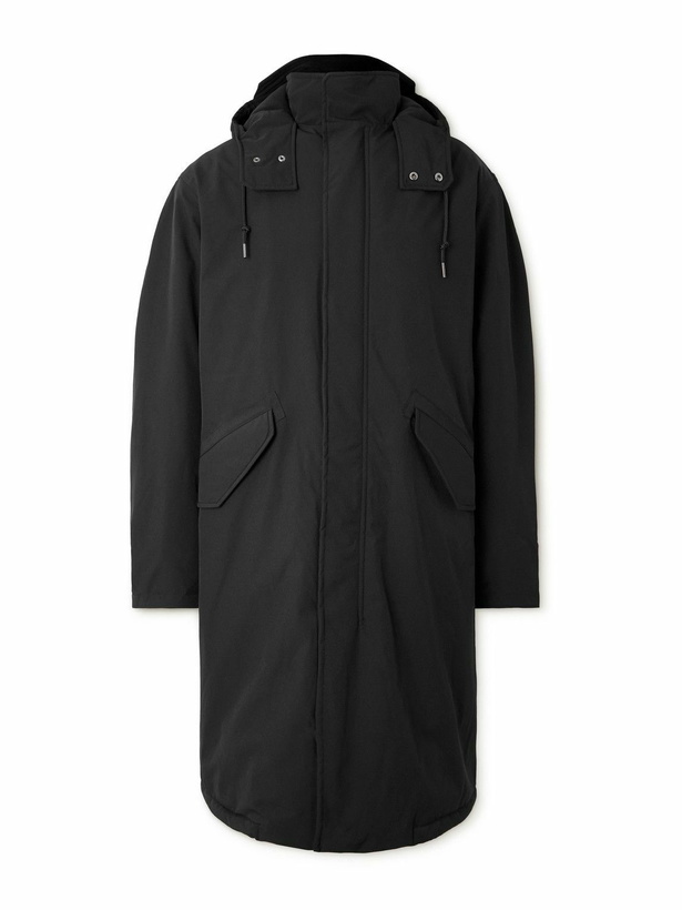 Photo: A.P.C. - Anatole Stretch-Shell Hooded Parka - Black