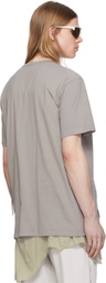 POST ARCHIVE FACTION (PAF) Gray 8.0 Center T-shirt