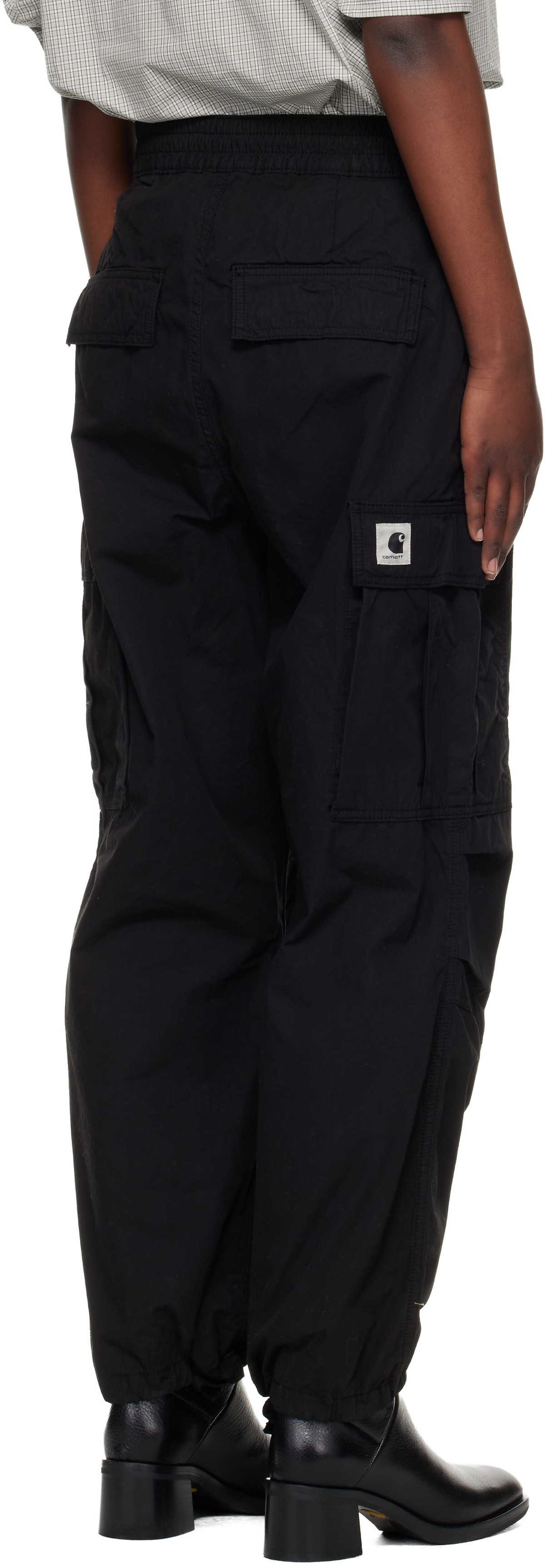 Carhartt Work In Progress Black Jet Cargo Pants