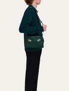 Ferragamo Mens Hug messenger bag in Green