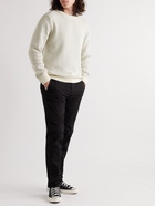 Nudie Jeans - August Weever Island Recycled Cotton-Blend Sweater - Neutrals