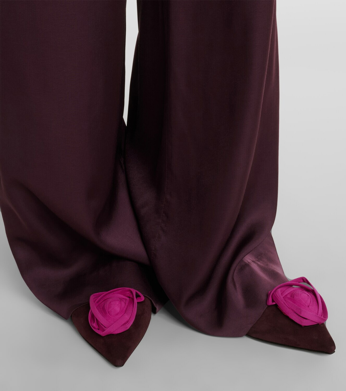 Roger Vivier Rose Vivier suede ballet flats