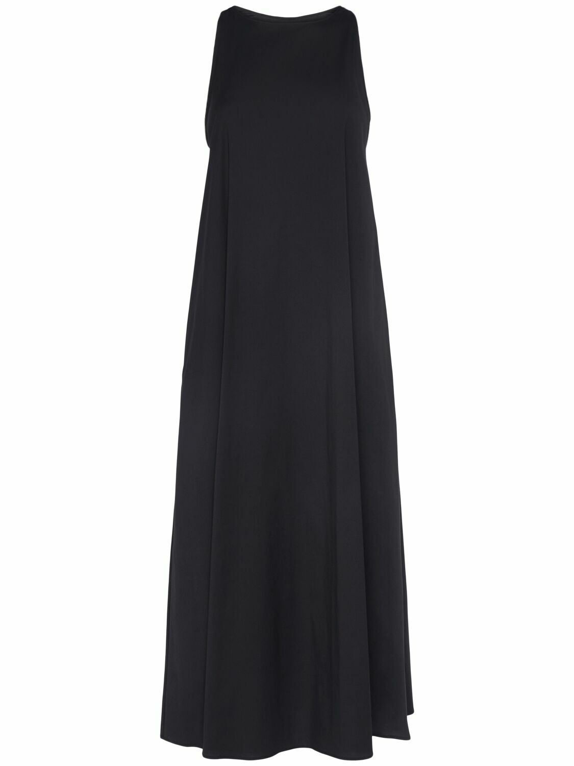 MAX MARA ワンピース 25 Romea cotton-blend poplin maxi1035643 Romea cotton-blend poplin maxi dress in white - Max Mara