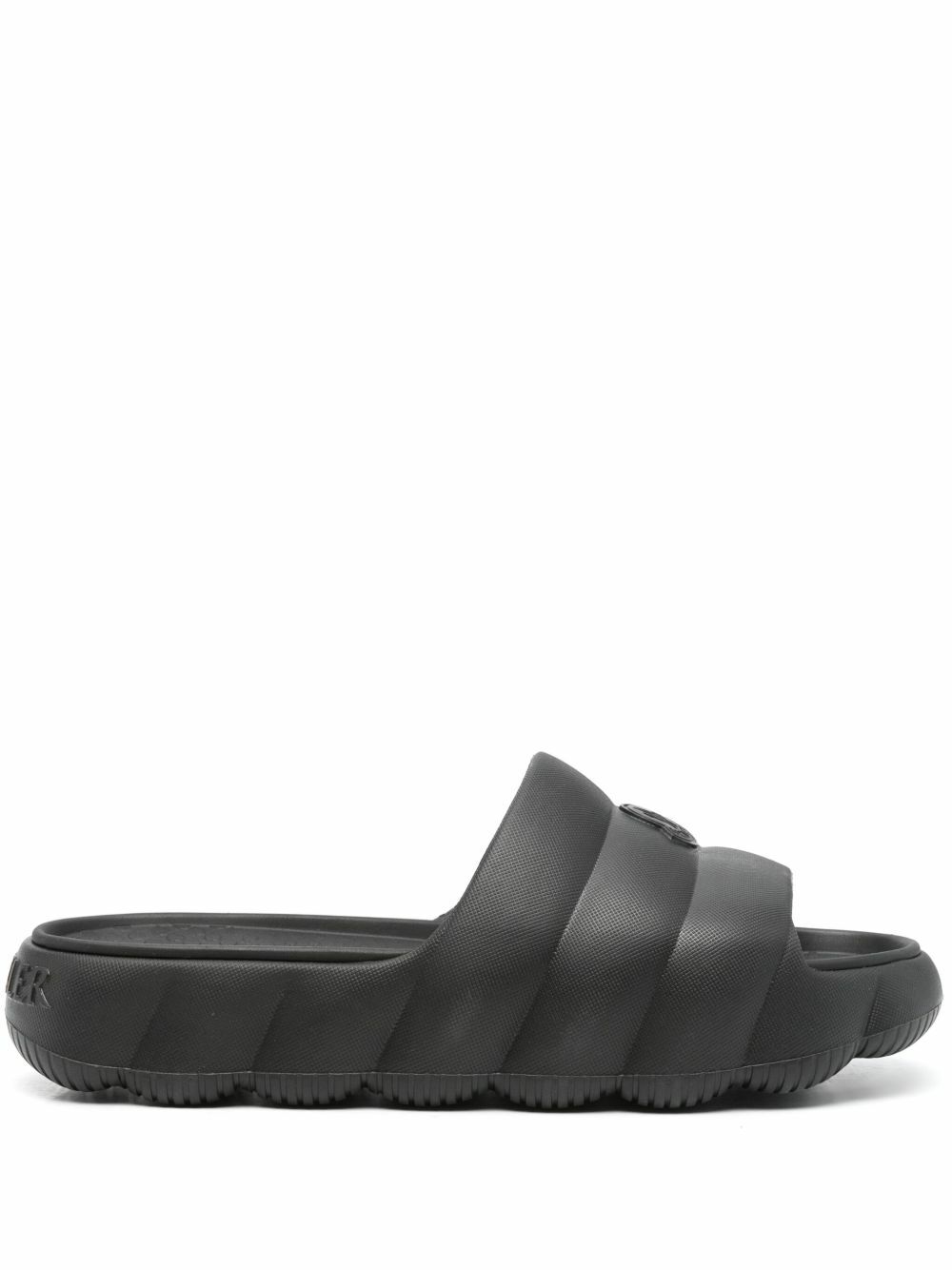 Moncler Women's Lilo Slider Shoes in Beige Moncler